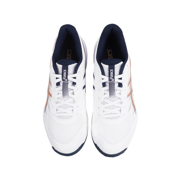 Asics Gel-tactic 12 2E 男女 排球鞋 中性款 寬楦 支撐 白金 [1073A071-101], , large