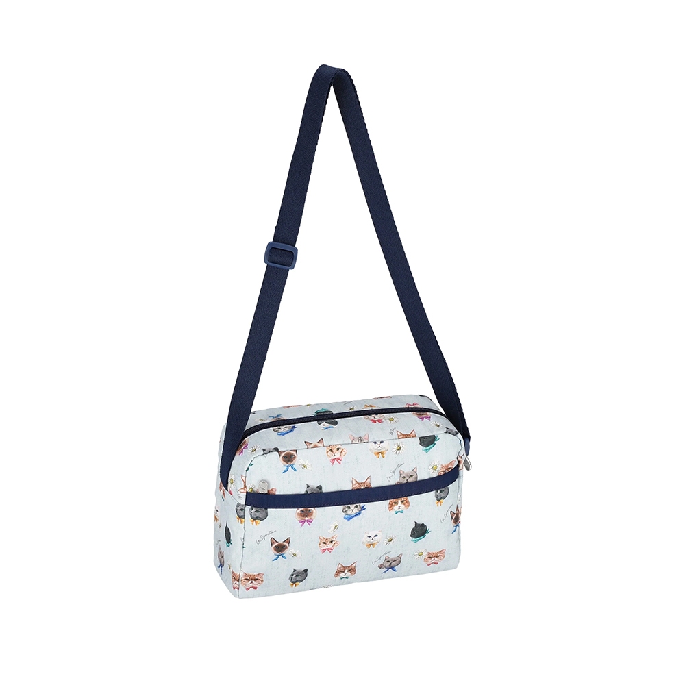 |快速出貨|Lesportsac DANIELLA CROSSBODY 拉鍊斜背包 側背包 送禮-晴空貓語, , large