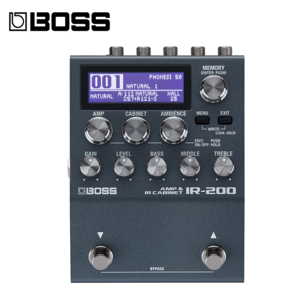 BOSS IR-200 電吉他後級模擬效果器【敦煌樂器】, , large