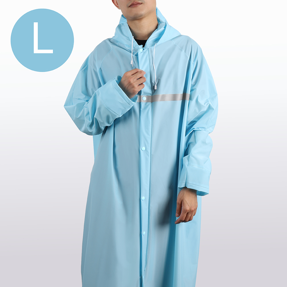 PVC protection raincoat, , large