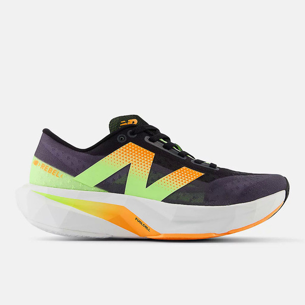 New Balance Fuelcell Rebel V4 女 競速跑鞋 D寬楦 輕量 石墨灰 [WFCXCG4], , large