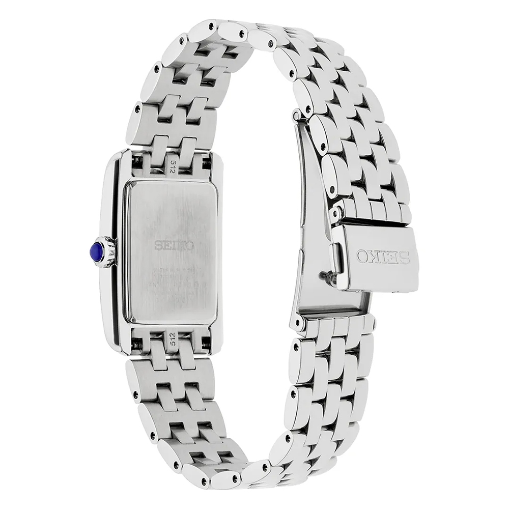 SEIKO 精工 CS 晶鑽長方形女錶 SWR091P1/4N30-00R0S, , large