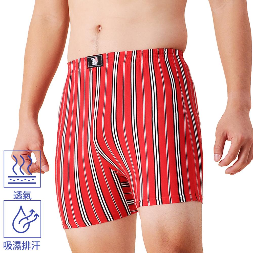 【LD】嫘縈條紋透氣合身男四角內褲LD716, , large