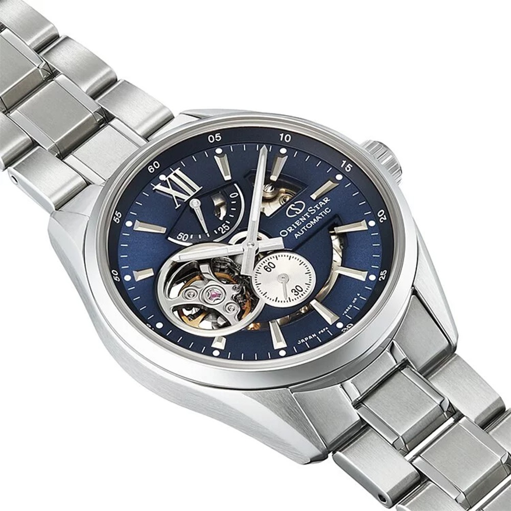 ORIENT 東方錶 東方之星 OPEN HEART系列鏤空機械錶-41mm RE-AV0003L, , large