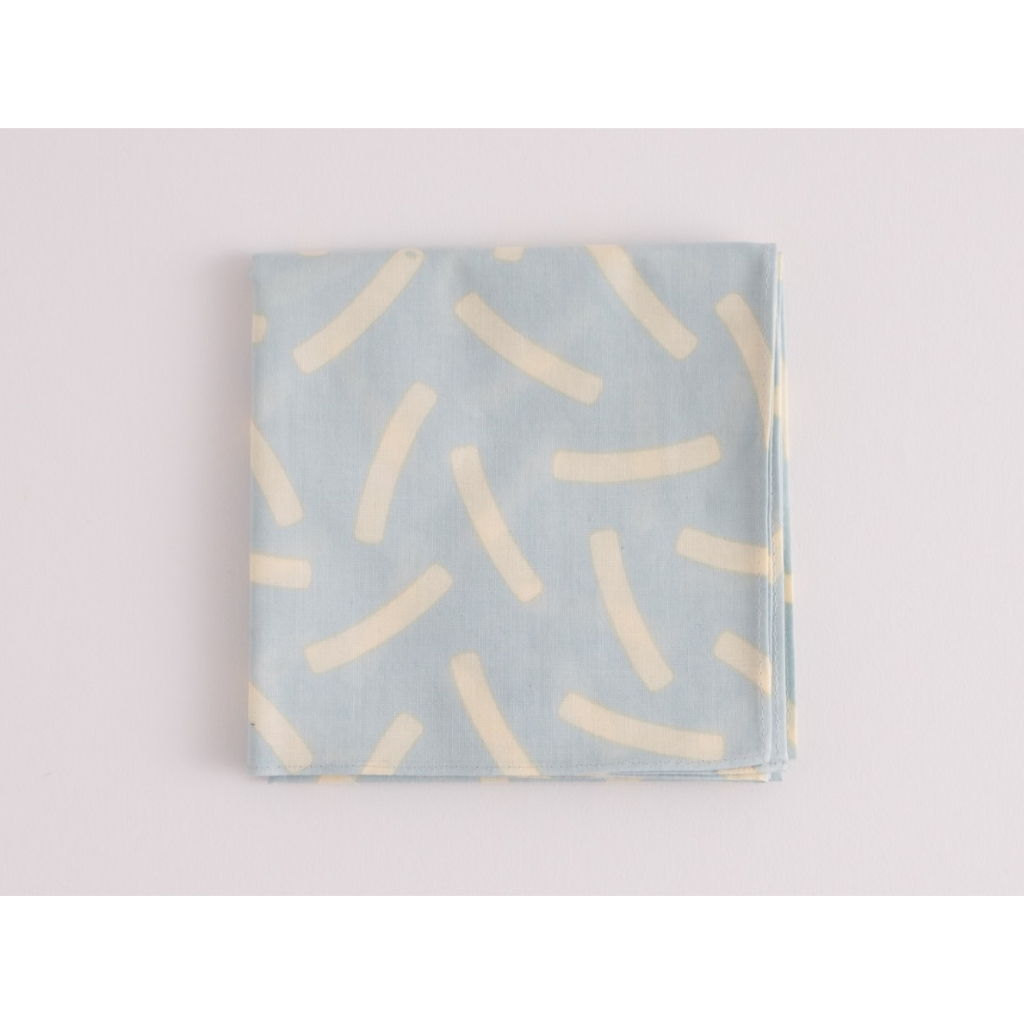 日本製 KAMAWANU Furoshiki 風呂敷/包袱布 全棉 方巾 手巾 多功能手帕 50x50 cm (通心粉)