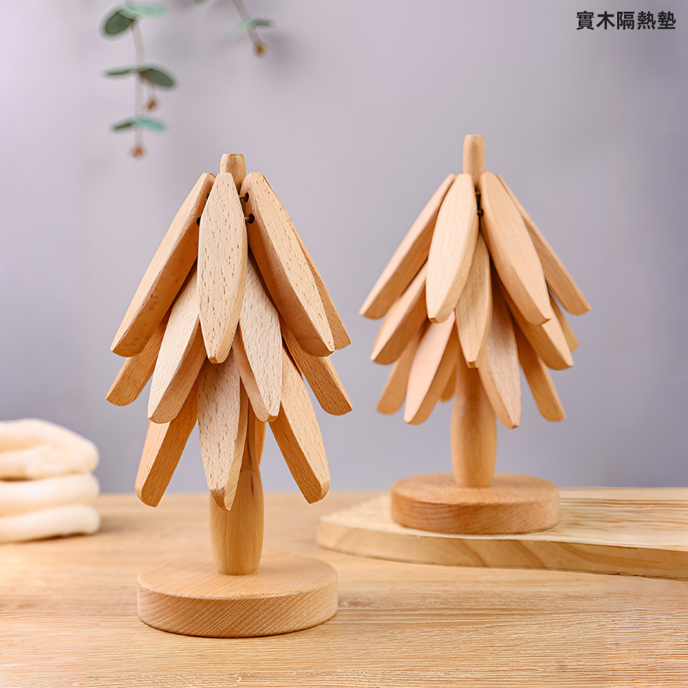 wooden-tree-shape-trivet-set, , large