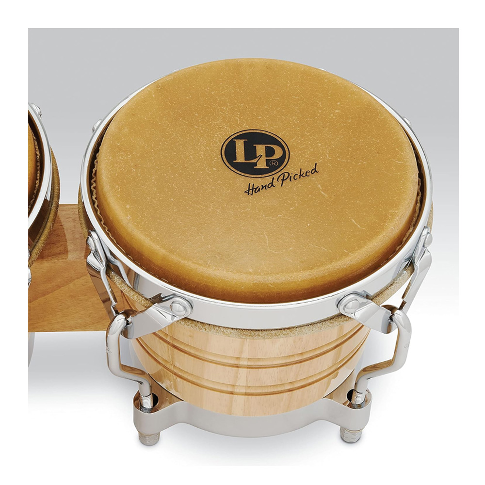 LP LP-201A-2 Bongo 原木 銀框【敦煌樂器】, , large