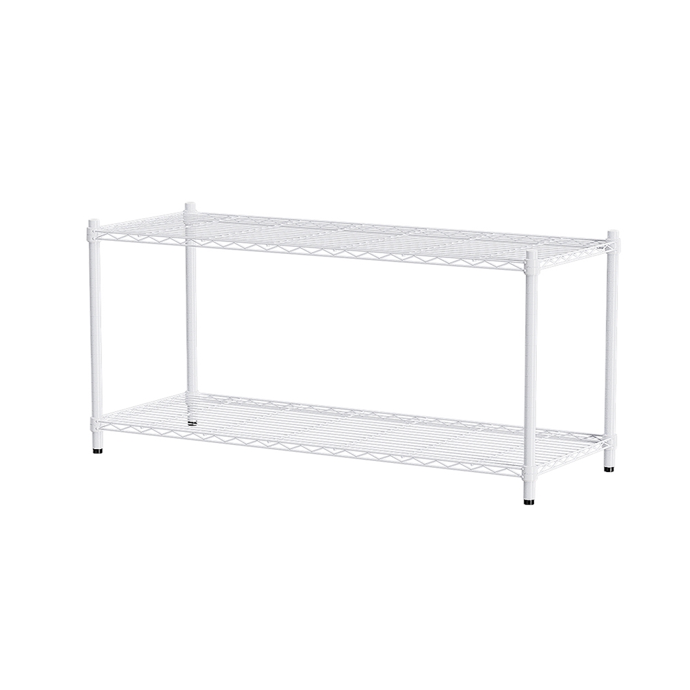 【Y HOUSE】120x35x60公分 輕型兩層鐵架 鐵力士架 層架-烤漆白, , large