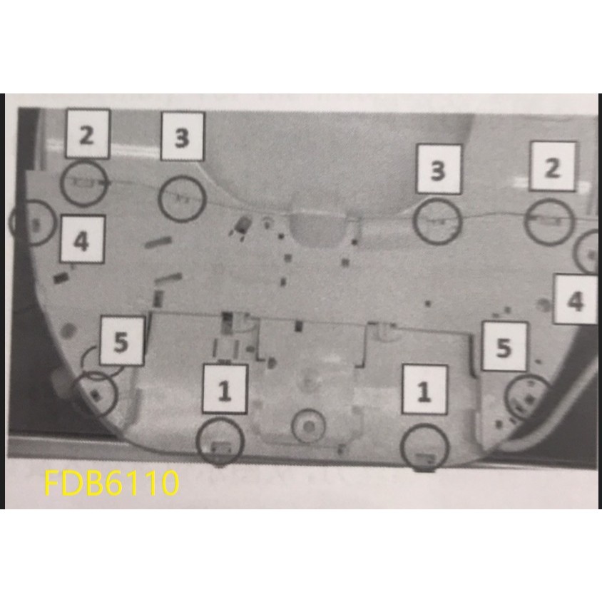 一太 et-fdb6110 et-fdb6160座圈阻尼器 上蓋阻尼器 免治馬桶阻尼器, , large