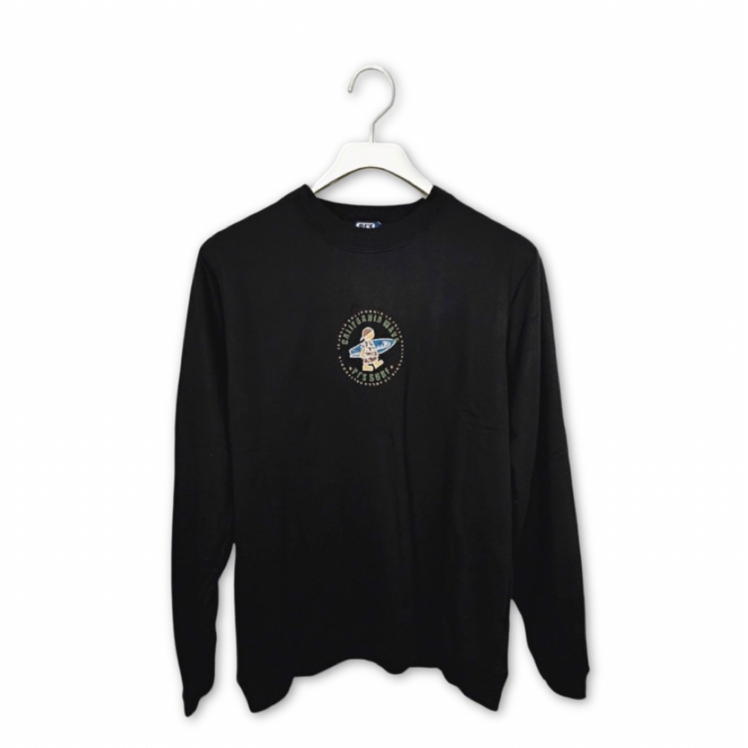 Surf boy long sleeve sweatshirt black, , large