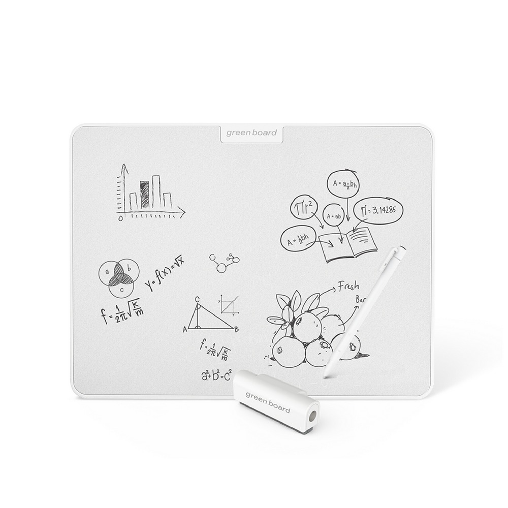 Green Board 15吋磁性電紙板 SP15 ECO 局部擦除 終身免電池 A4無紙化電子白板 無塵室專用書寫板 電子紙手寫板推薦, , large