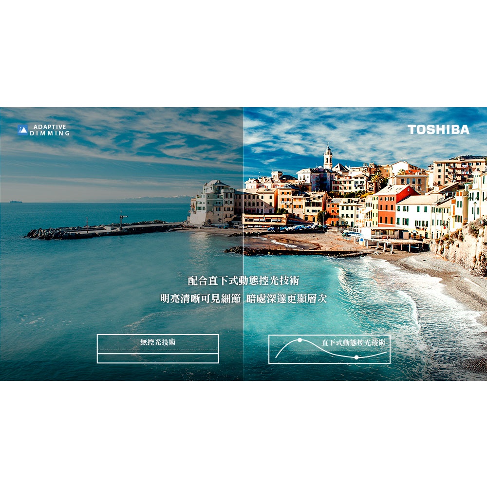 TOSHIBA 55" 4K Android LCD TV 55M550KT, , large