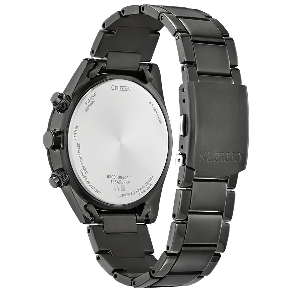 CITIZEN 星辰 勃根地紅 光動能全球電波計時手錶 AT8267-86X, , large