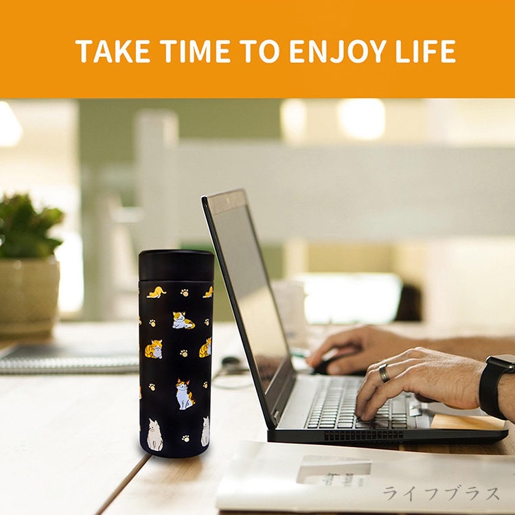 CLARE 316陶瓷全鋼保溫杯-500ml-2支, , large