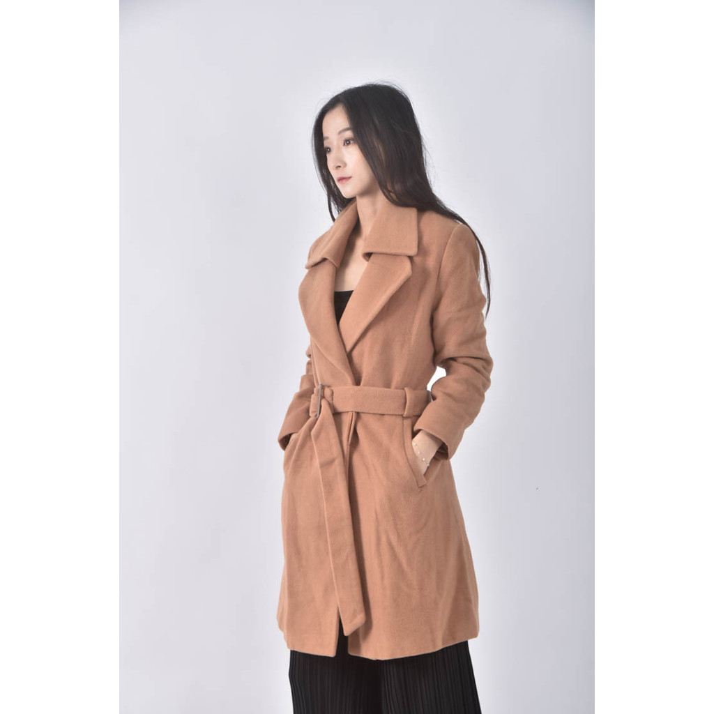 (S) santacroce西裝大衣棕色外套二手衣, , large