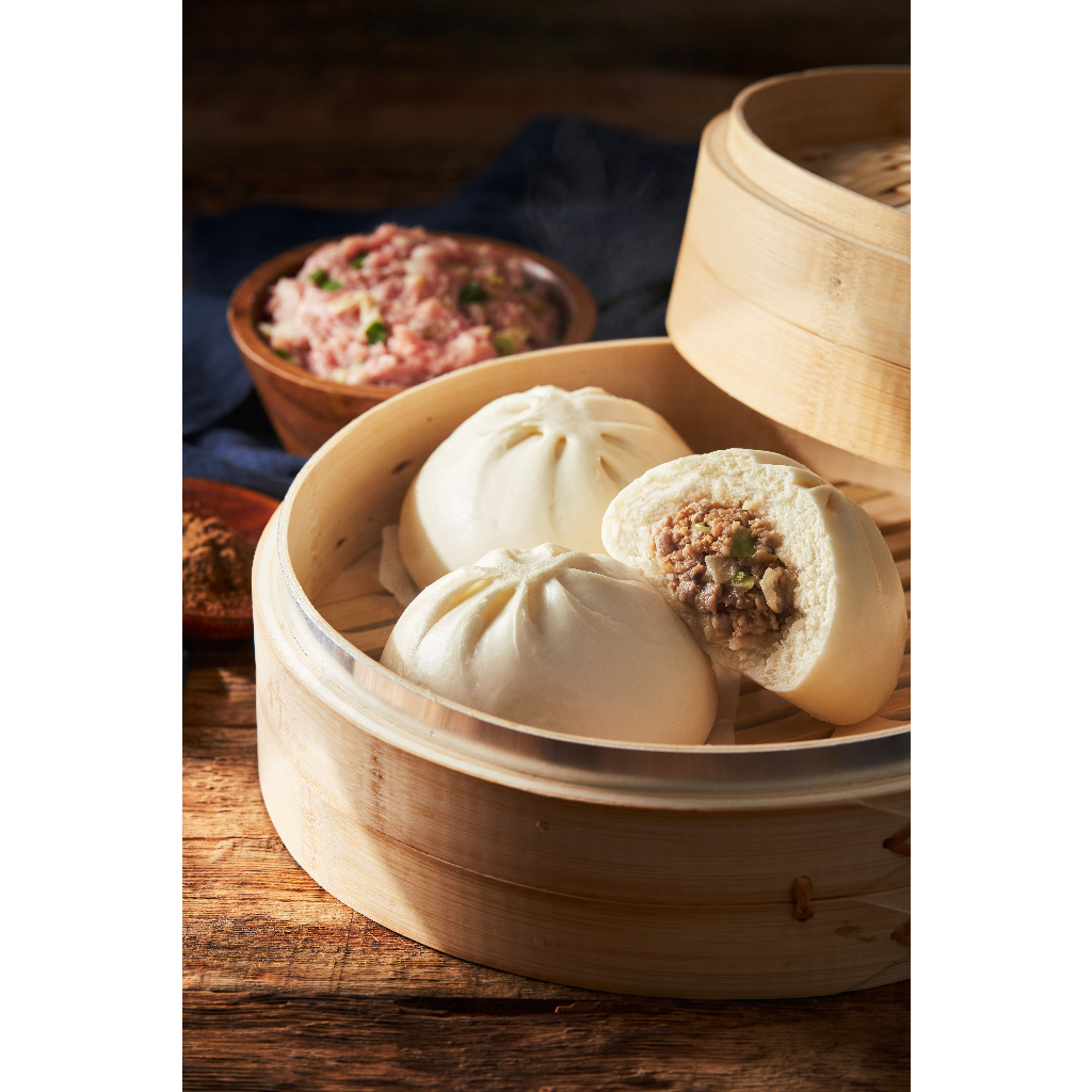 【台灣好漁】頂級大鮮肉包  4顆/包 (400公克), , large