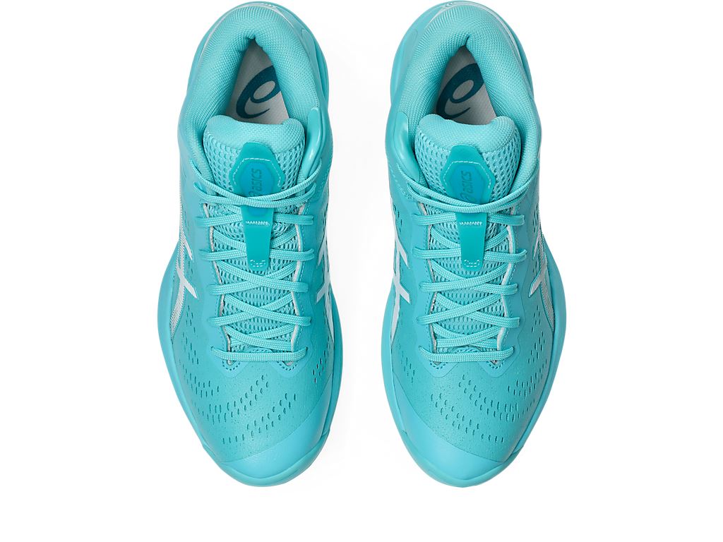 [秉宸] ASICS GEL-HOOP V16 S籃球鞋 亮藍綠 1063A086-400, , large