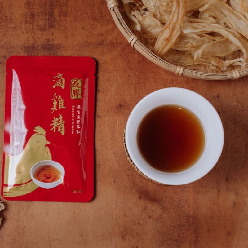 【海陸珍養禮盒】清湯吉品鮑(8P) &times;花膠滴雞精, , large