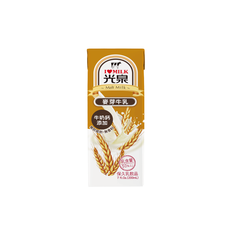 光泉麥芽牛乳200ml, , large