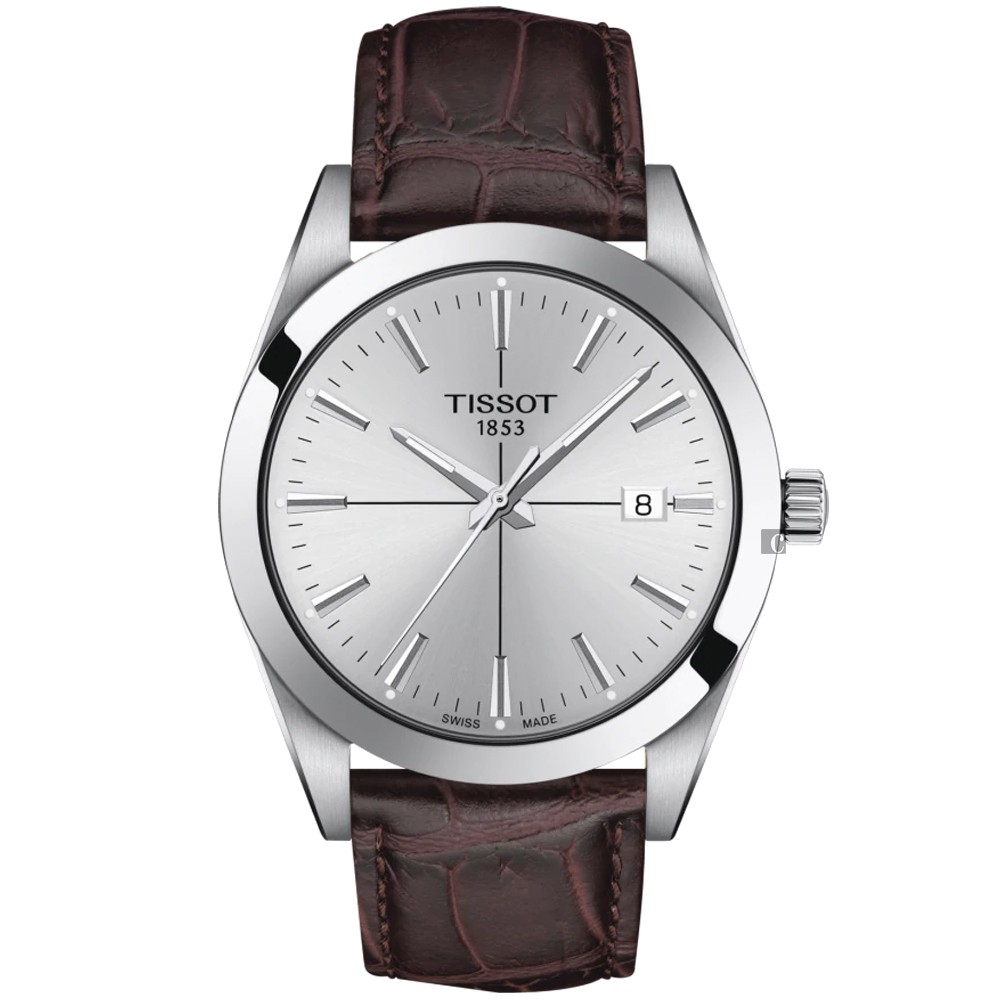 TISSOT天梭 紳士石英手錶-40mm  T1274101603101