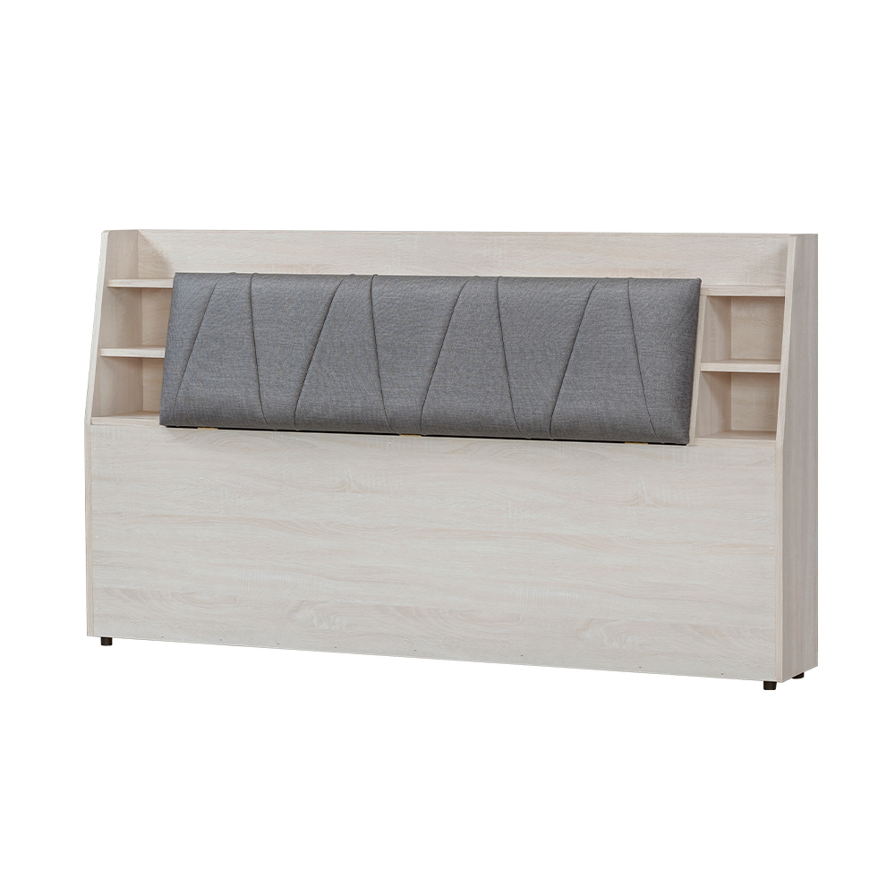 【唯熙傢俱】伊格鋼刷白５尺床頭箱