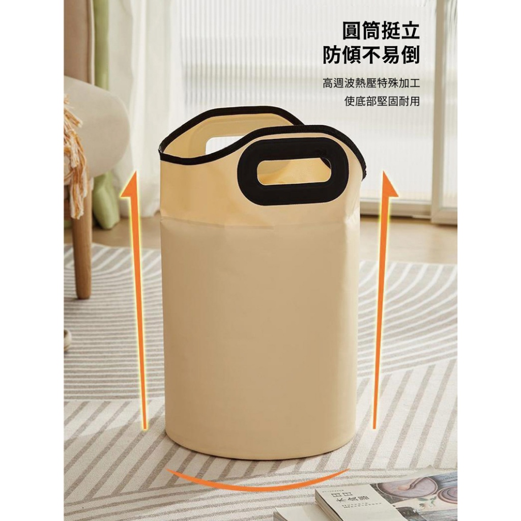 【APEX】便攜式折疊足浴泡腳桶 排水閥款 米黃色, , large