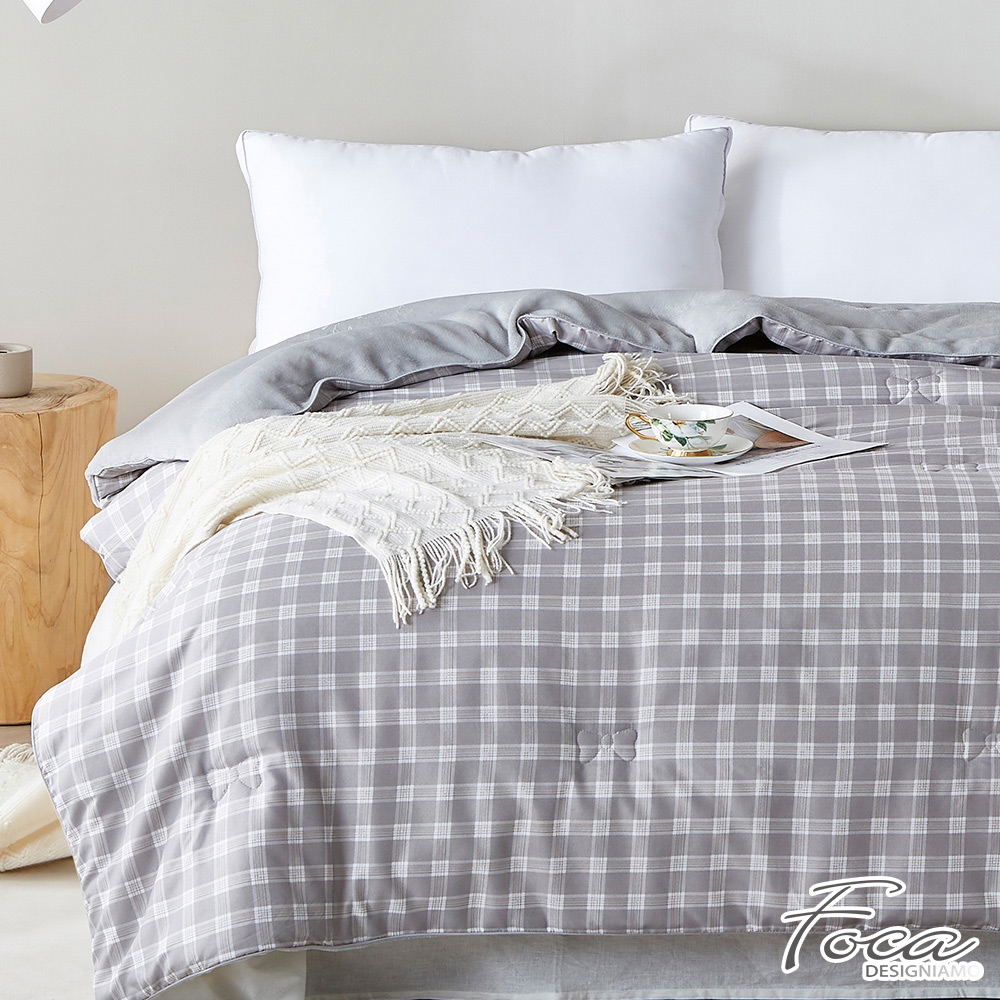 【FOCA】可水洗Q暖抱抱被-防護升級銀離子防蹣抗菌(多款任選)
