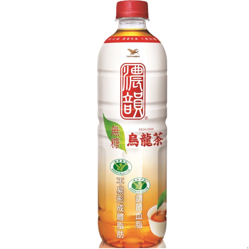 濃韻烏龍茶(無糖) 600ml, , large