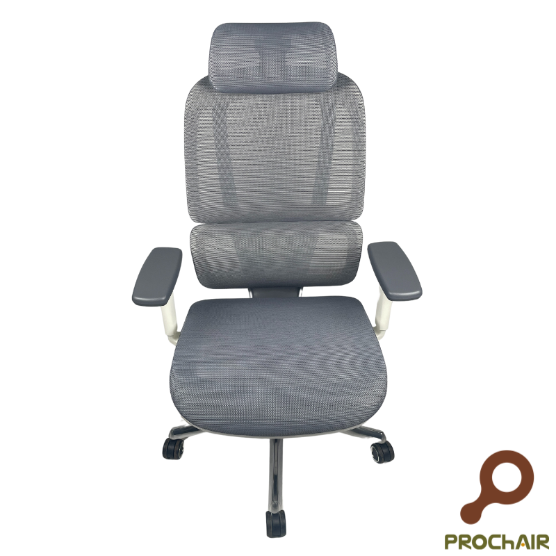 Orange ergonomic chair, , large