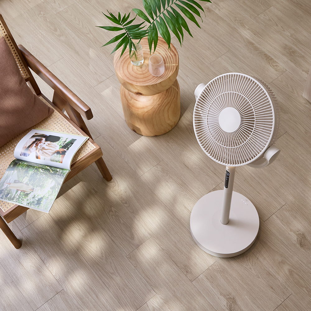 【丞洋企業】ARTISAN 3D無線循環風扇LF1404W-杏色(台灣品牌), , large