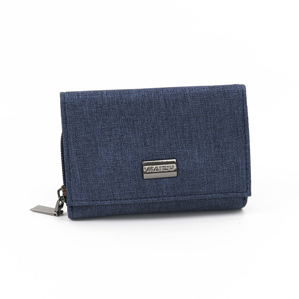 【MQ】Yamagata Fine Herringbone Zipper Short Clip, , large