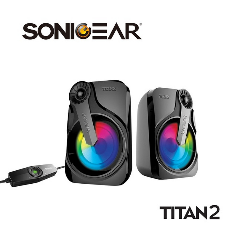 SONICGEAR TITAN2炫彩USB 2.0多媒體音箱, , large
