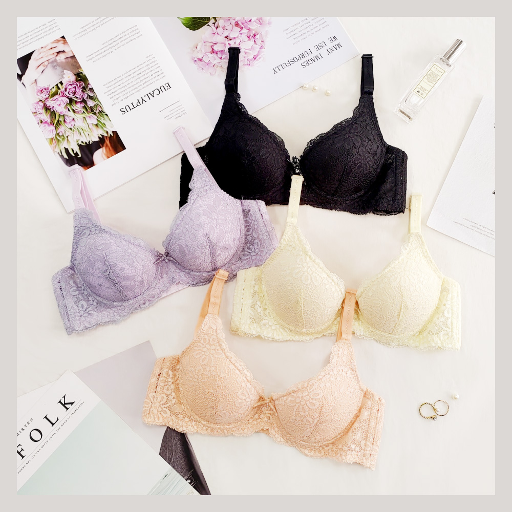 【Clany可蘭霓】歐式托高集中質感ABC內衣(裸感膚 6265-11), , large