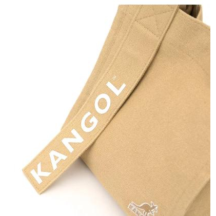 ~雪黛屋~KANGOL 手提方包小容量進口防水帆布活動長背帶手提肩背斜背L6155171120, , large