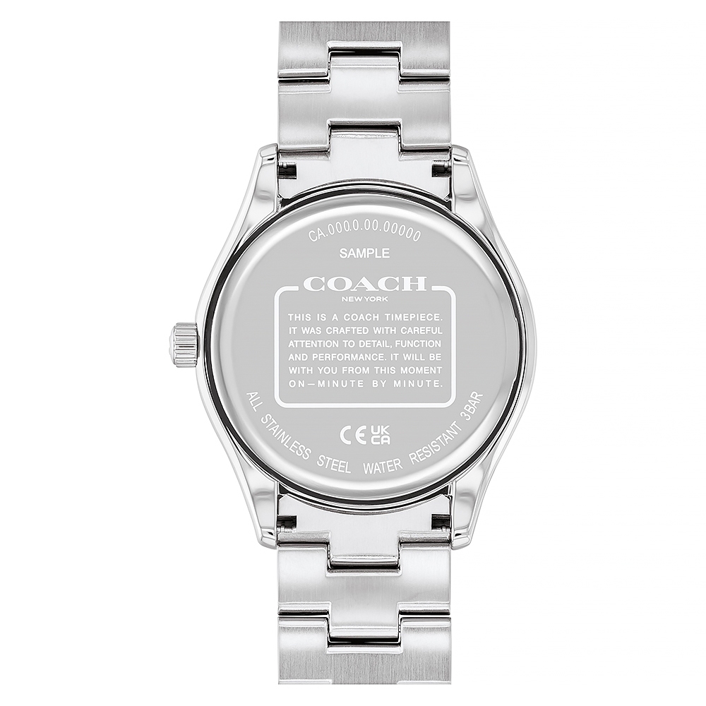 COACH 時尚晶鑽中性錶 手錶-38mm CO14400033, , large