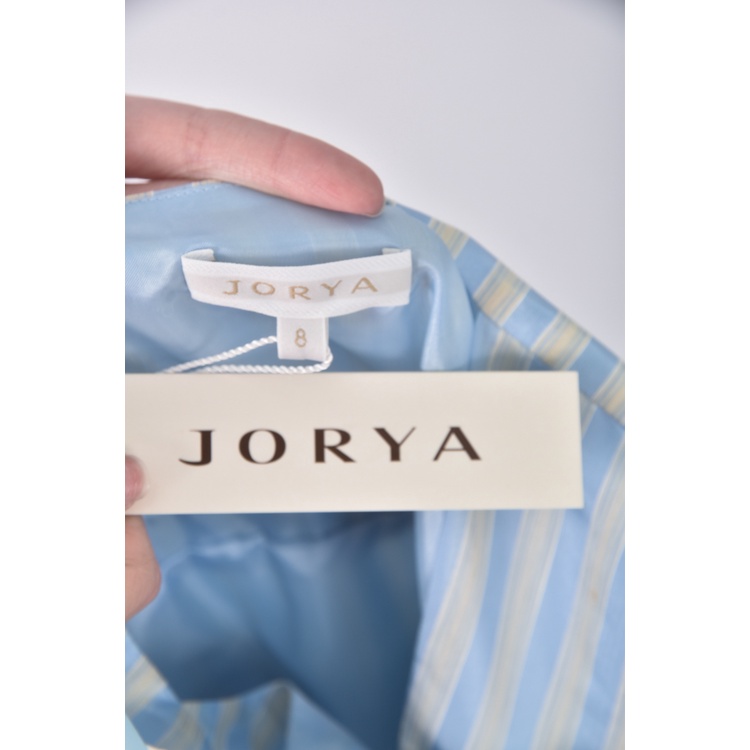 (S) jorya質感棉質藍色洋裝二手衣, , large