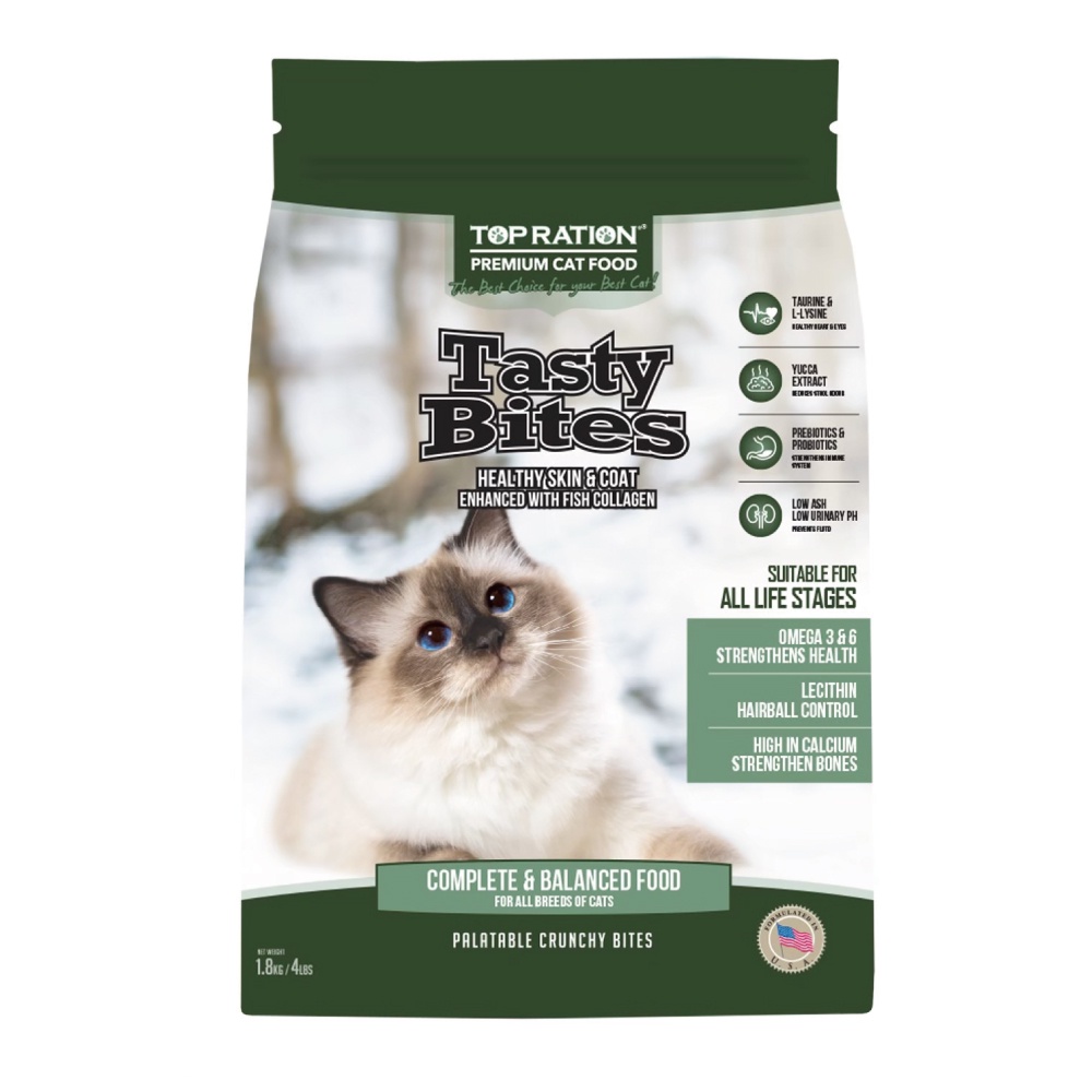 【TOPRATION美式優選】貓飼料 貓糧 全齡貓營養配方1.8kg(口味任選), , large