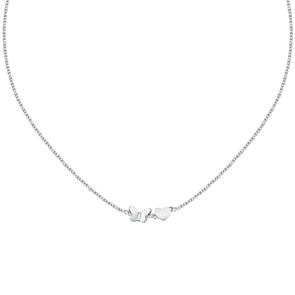 【MORELLATO】Talismani 不鏽鋼心躍蝶舞項鍊 SAUN32, , large