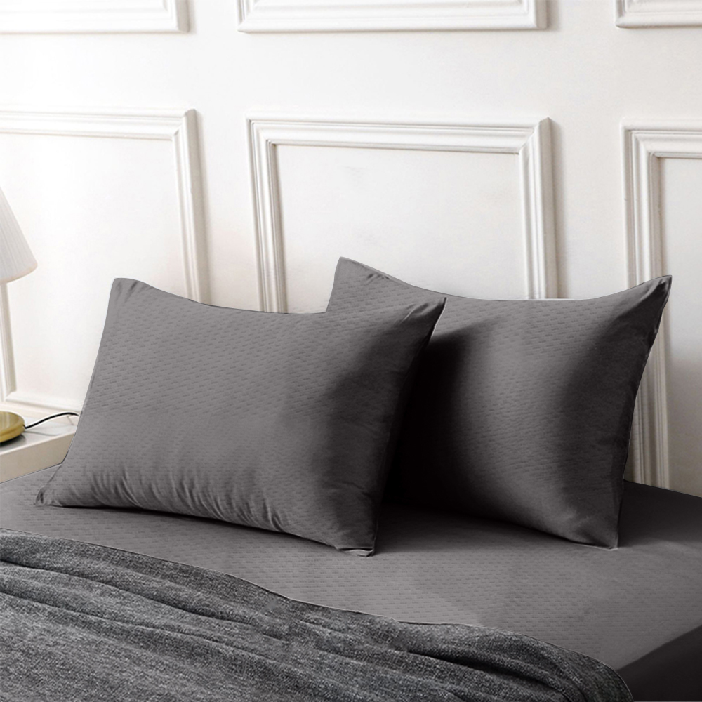 Silver Ion Antibacterial 100% Waterproof Breathable Pillow Protector (Anti-Dust Mite) &ndash; 1 Pair, , large