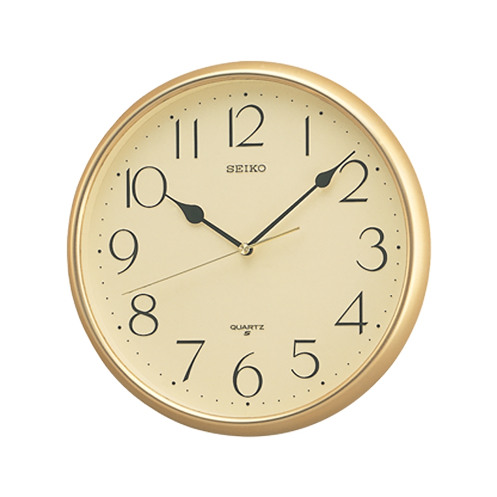 SEIKO 精工 指針式數字時鐘 掛鐘 QXA001G, , large