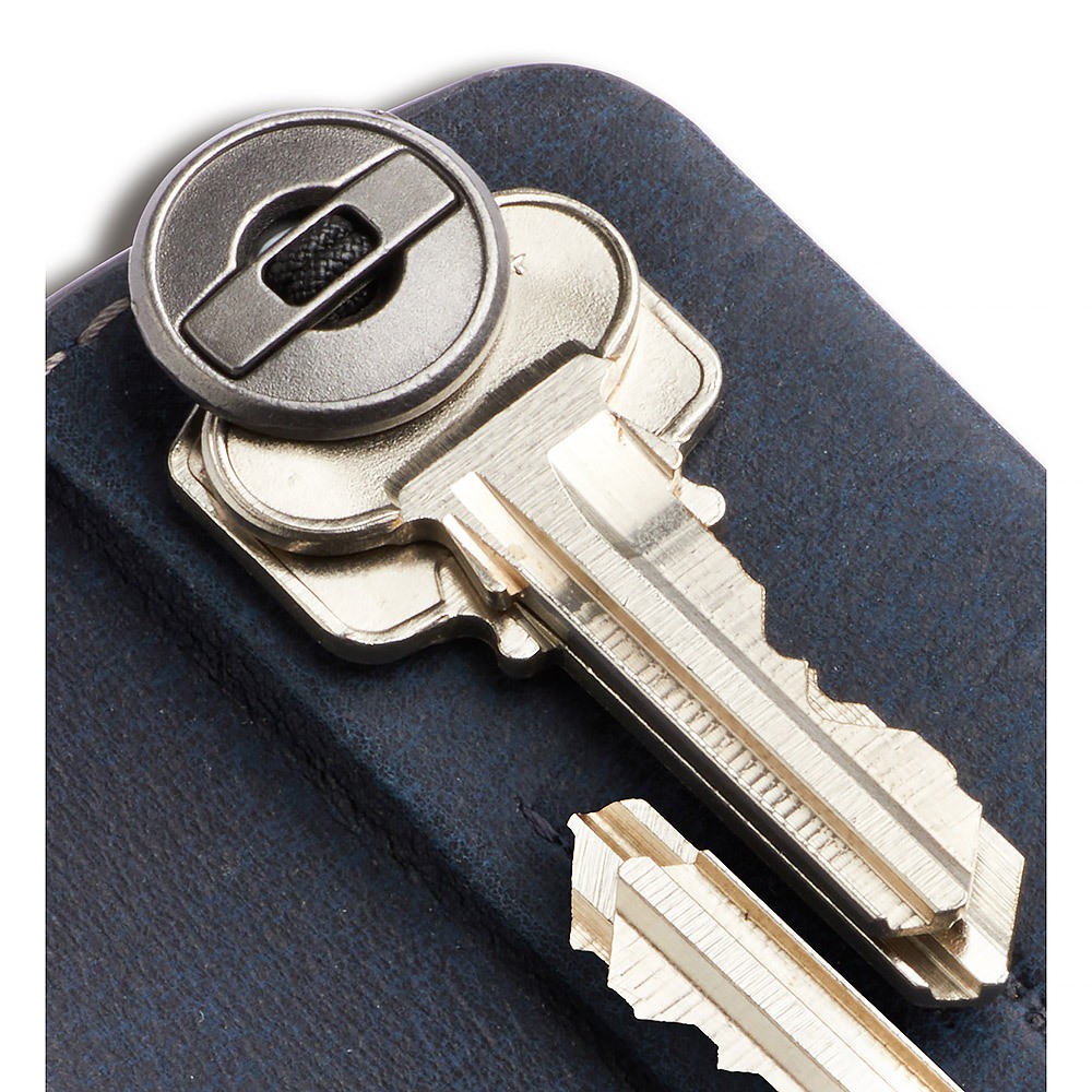 Bellroy 磁吸式鑰匙包 鑰匙圈 優質皮革 Key Cover Plus 系列 第三版-深海藍, , large