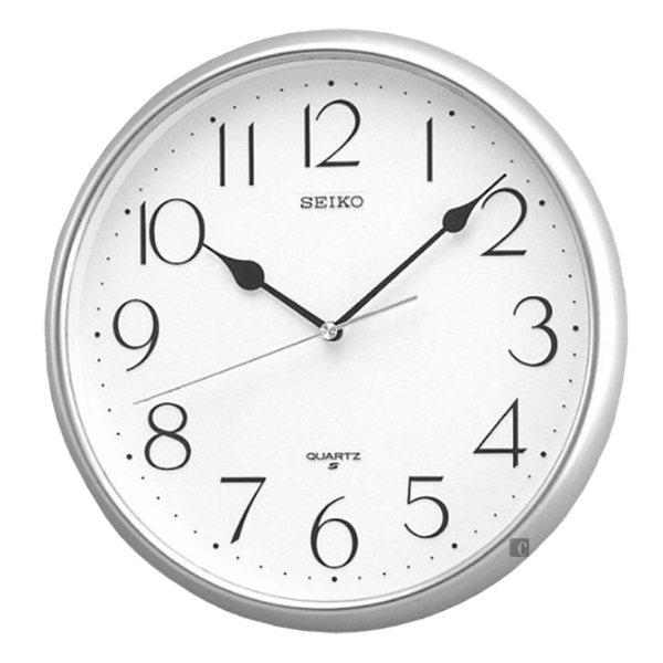 SEIKO 精工 指針式數字掛鐘 時鐘 QXA001S, , large