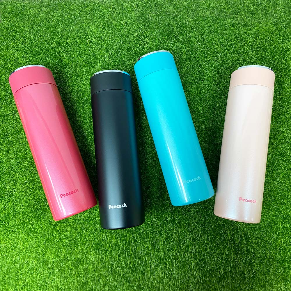 【日本孔雀Peacock】時尚休閒 不鏽鋼保冷保溫杯500ML(防燙杯口設計)-任選色, , large