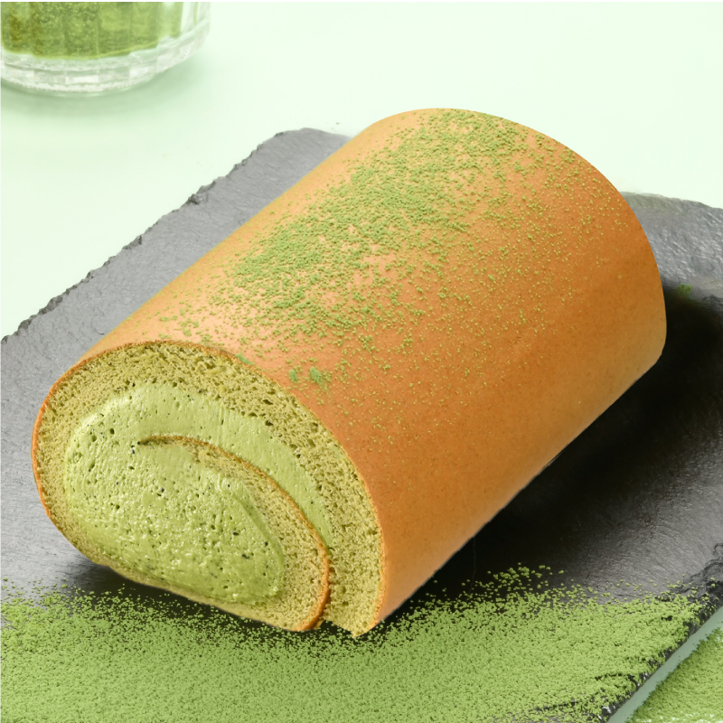 【Yannick 】 Rich Matcha Cream Roll  Cake(12CM / Roll), , large