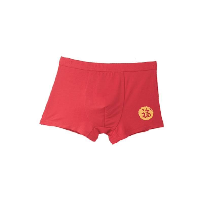 童喜氣招財平口褲HS-C011, , large