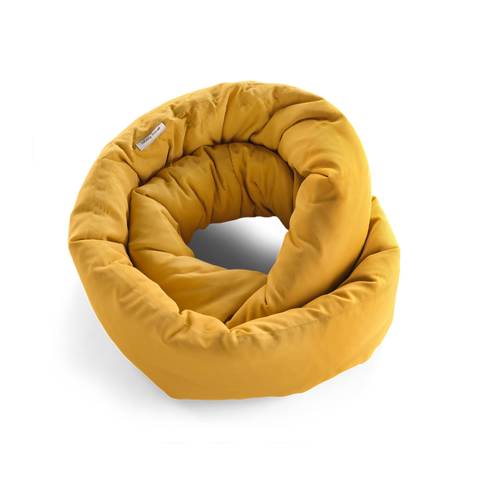Infinity Pillow Mini百變頸枕(赭石黃), , large