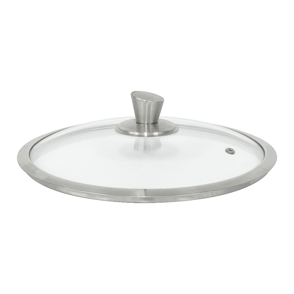 Miyaco 米雅可 典雅寬邊玻璃鍋蓋 28cm-Leidea樂德兒, , large