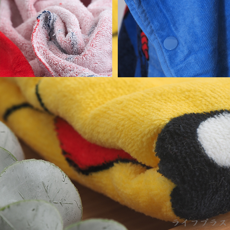 寶可夢連帽浴巾-2條, , large