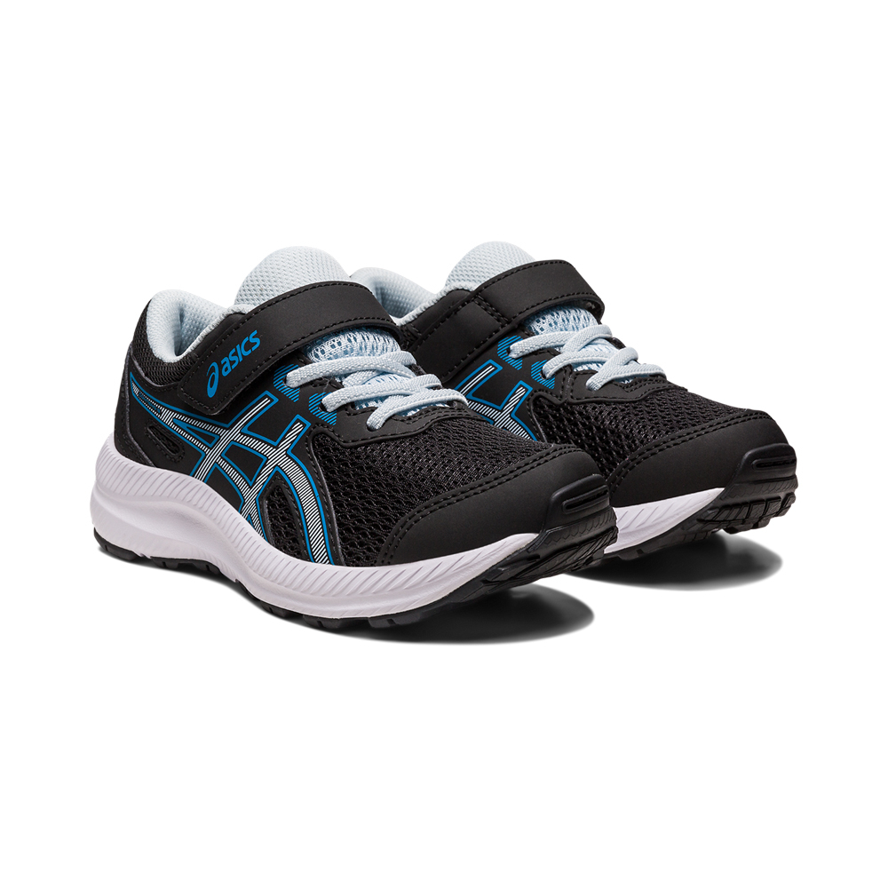 ASICS CONTEND 8 PS 兒童慢跑鞋 跑步鞋 學生鞋 中童 魔鬼氈 1014A258-006 23SSO, , large