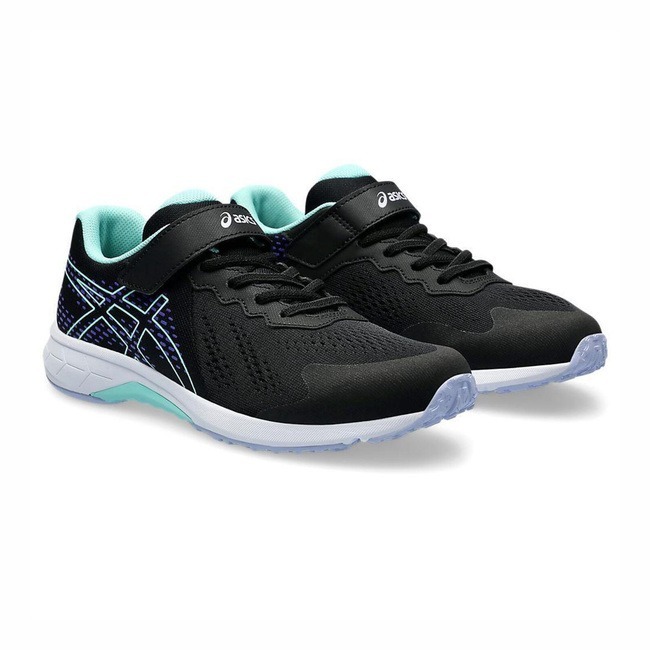 ASICS LAZERBEAM RI-MG 兒童慢跑鞋 黑湖水綠 黏帶式 童鞋 1154A169 24SSO 【樂買網】, , large